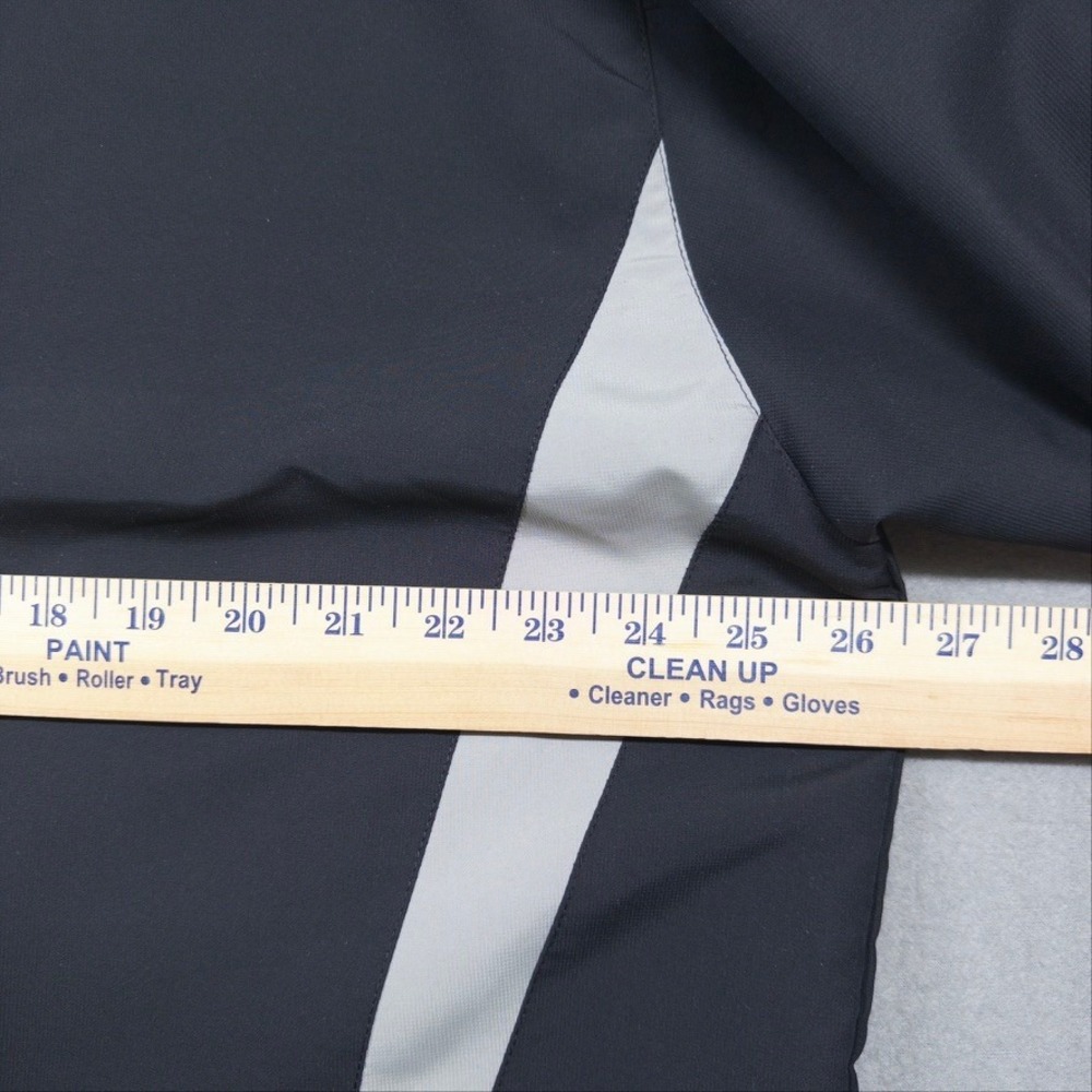 PING Grind Update Golf Windbreaker Mens L Charcoal Gray 1/4 Zip Windshirt Jacket - Picture 6 of 13
